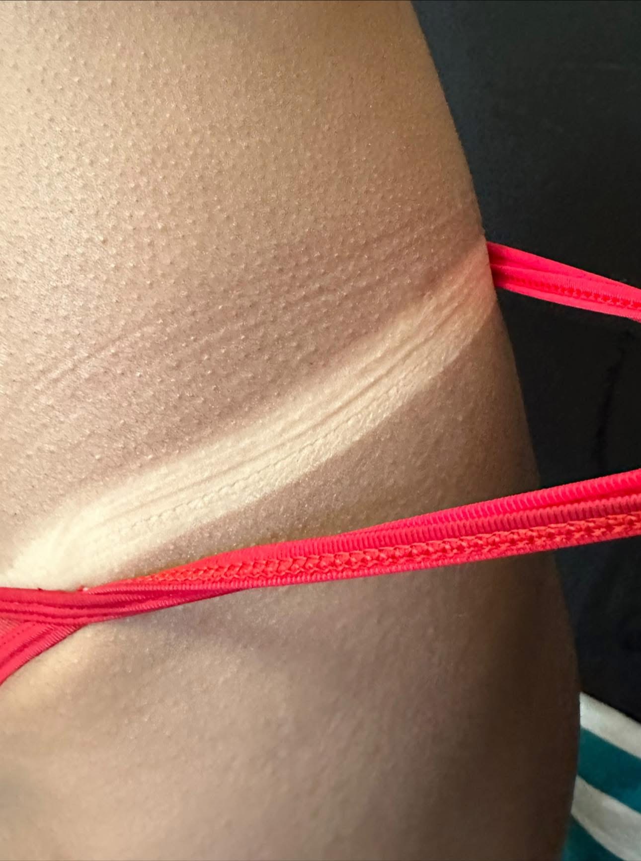 Smooth, even spray tan result